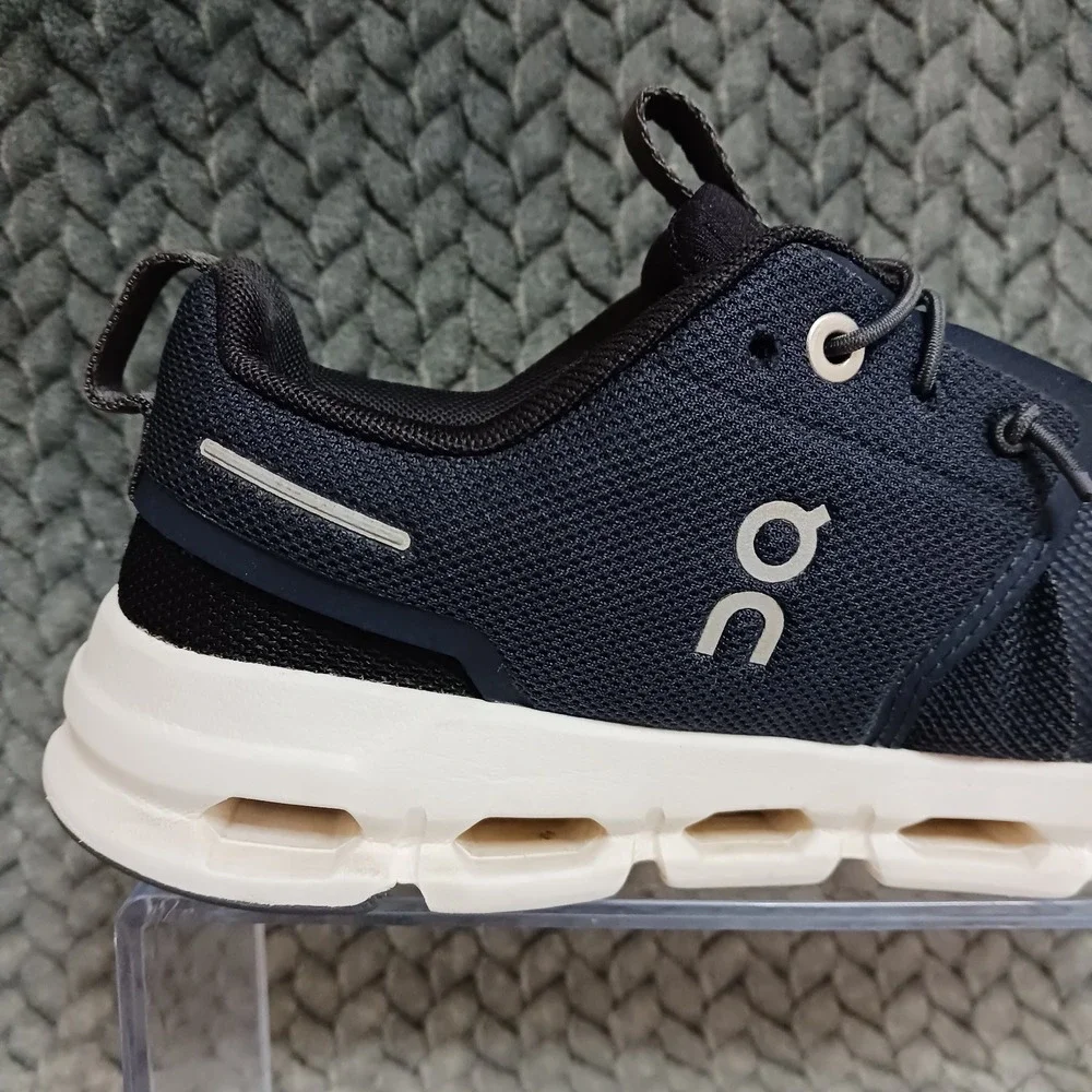 On Running Cloud Sky Midnight Black GS Walking Running Sneakers Shoes Size 5Y